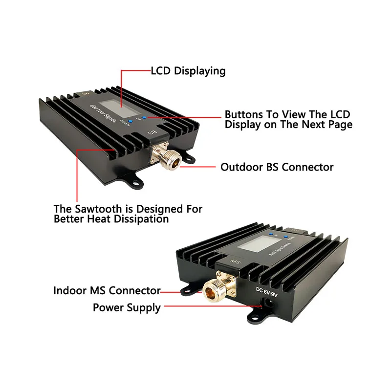 EasyBoost-repetidor de señal 4G 5G, amplificador Celullar 2G 3G 4G GSM LTE700,LTE800,EGSM900,DCS/LTE1800, monitoreo por aplicación Tuya