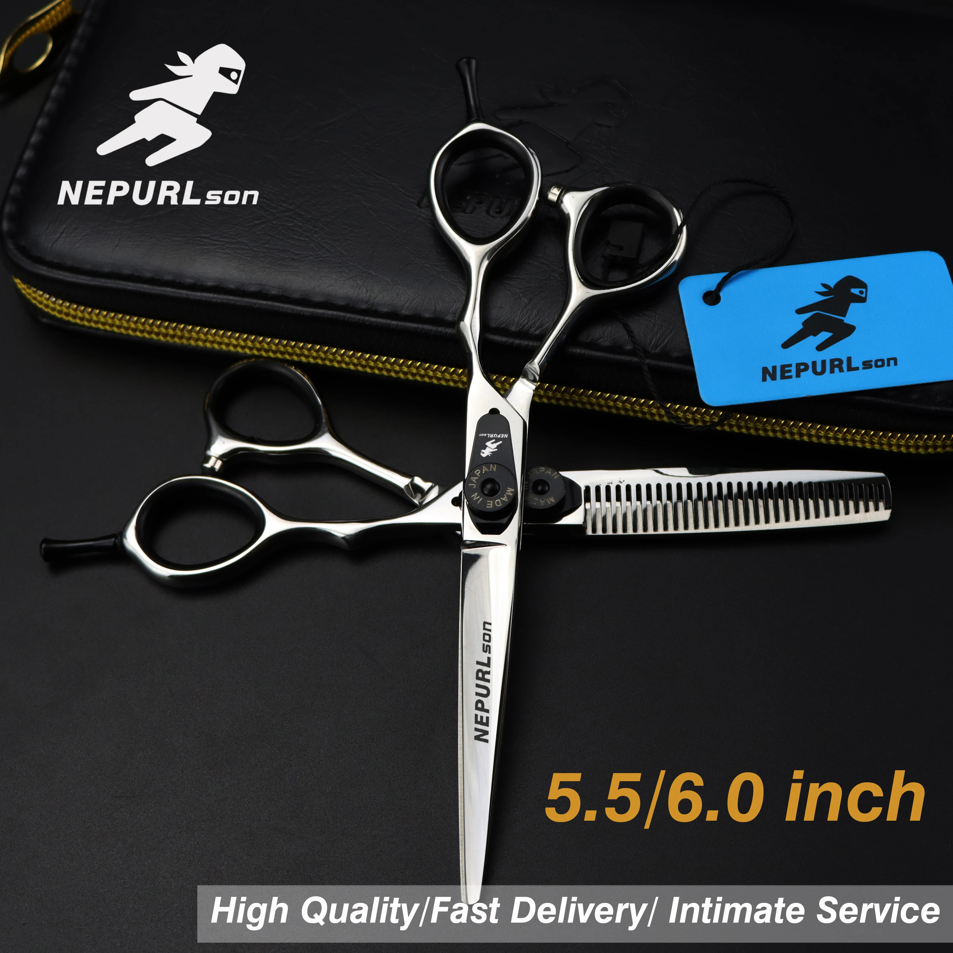 

5.5/6.0in. Retro Style Profissional Hairdressing Scissors Hair Cutting Scissors Set Barber Shears High Quality Salon