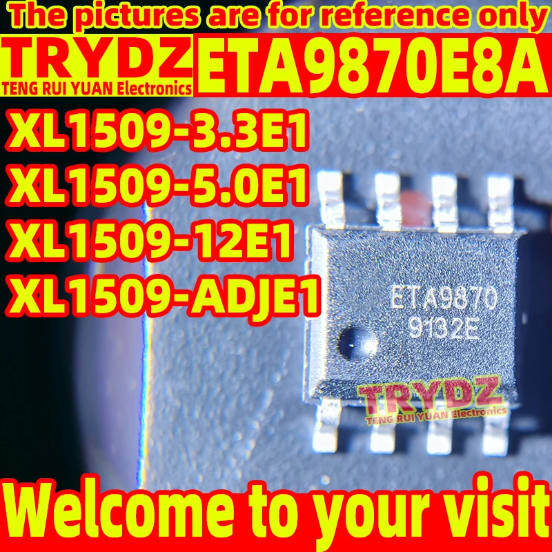 100-10pcs 100% New ETA9870E8A XL1509-3.3E1 XL1509-5.0E1  XL1509-12E1 XL1509-ADJE1 XL1509 XL1509-3.3