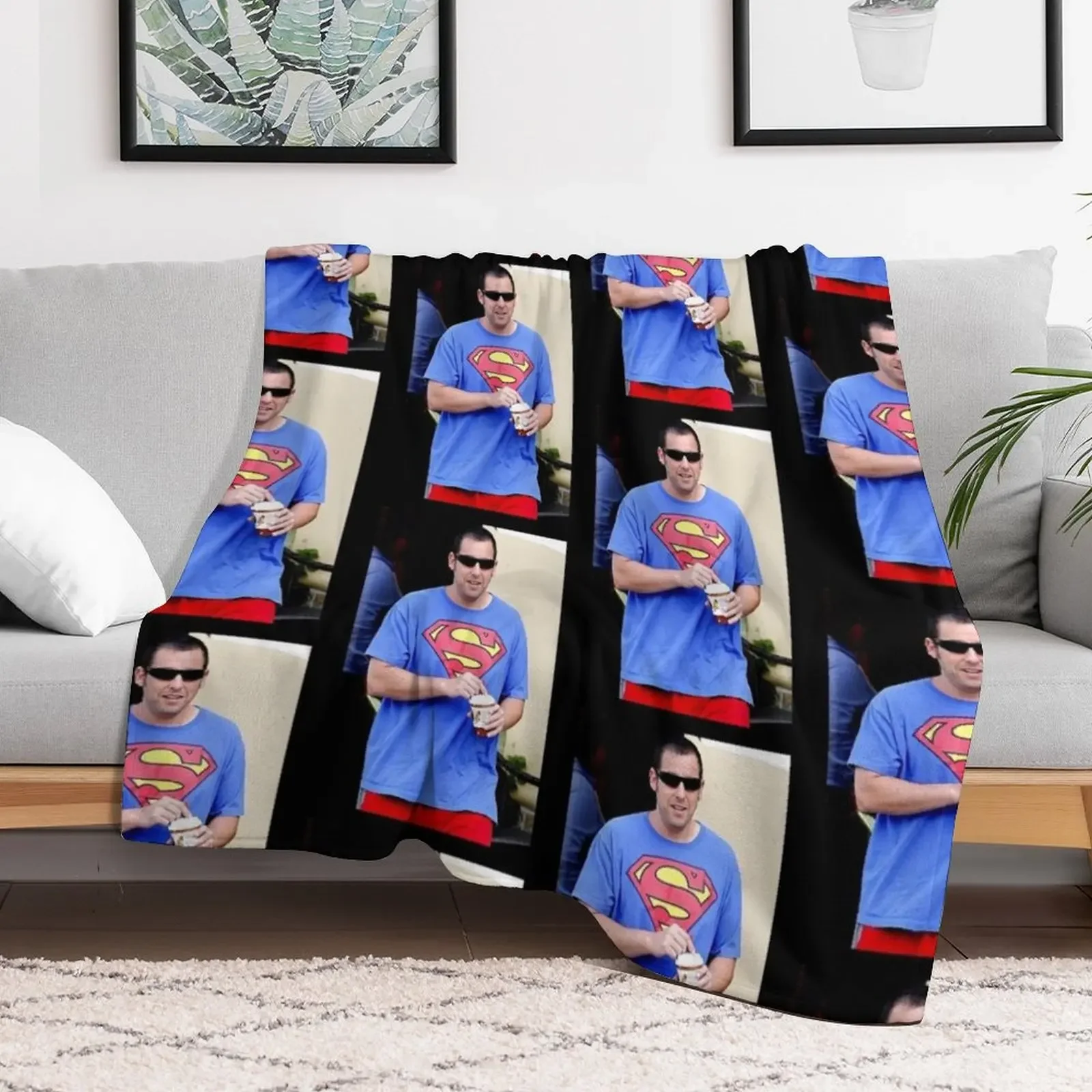 Adam Sandler meme Throw Blanket blankets ands Multi-Purpose For Decorative Sofa Blankets