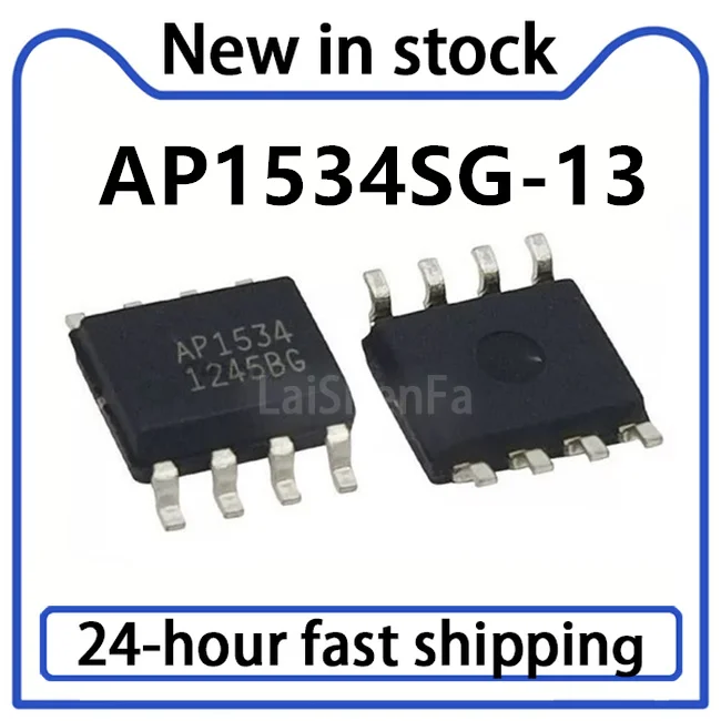 10PCS New AP1534 AP1534SG-13 SMT SOP-8 LCD Power Management Chip IC in Stock