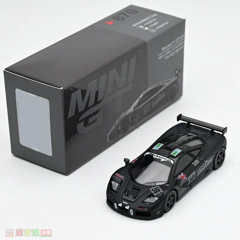 

MINIGT 1:64 McLaren F1 GTR # Модель автомобиля 1995 Le Mans Simulation из литого под давлением сплава, игрушка для мальчика, подарок на день рождения