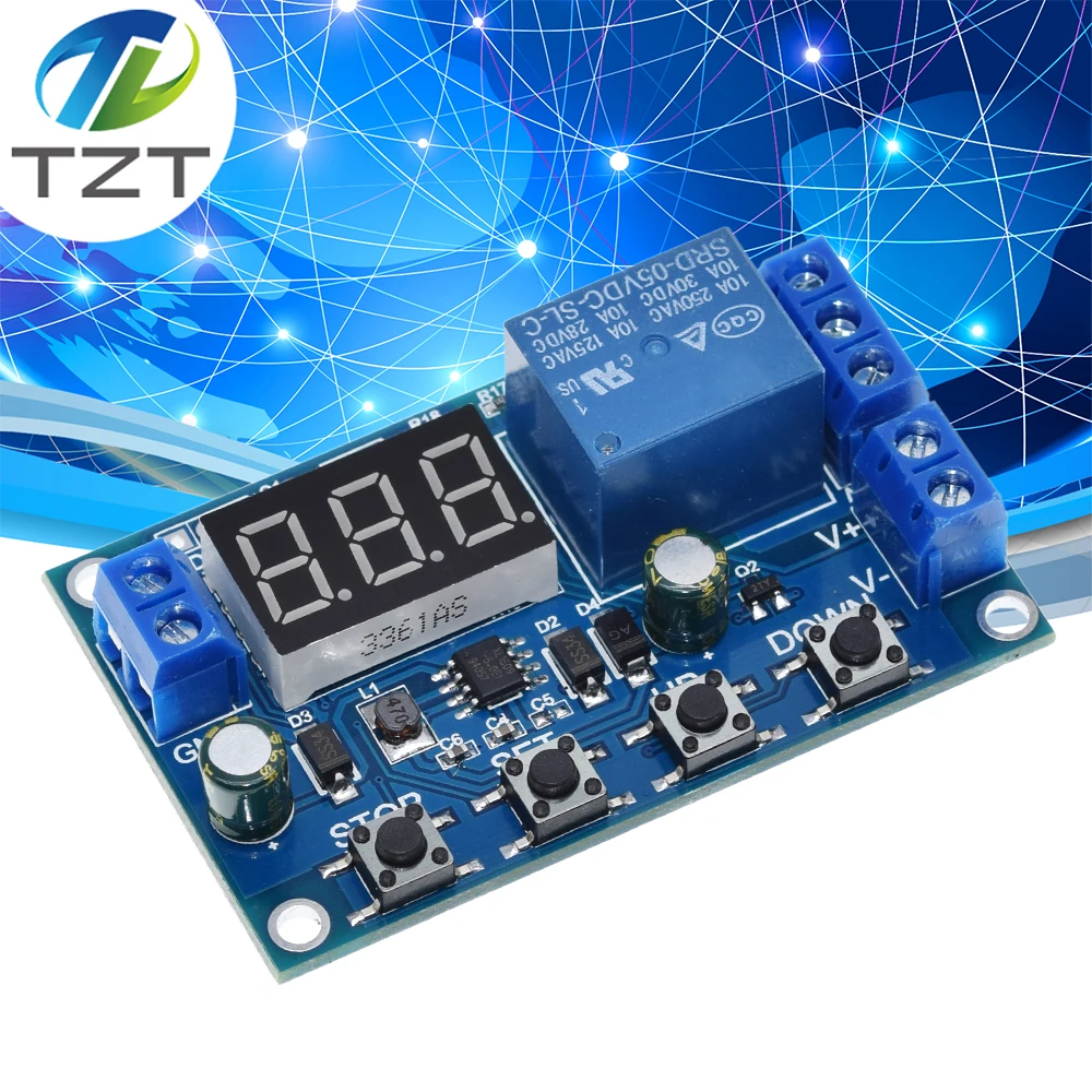 Battery Charge/Discharge Module Integrated Voltmeter Undervoltage/Overvoltage Protection Timing Charge/Discharge Communication