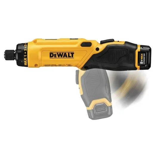 DEWALT DCF680G2 Cordless Compact Gyroscopic Screwdriver Kit (Batteries*2) 7.2V Lithium Power Tools With Battery Charger