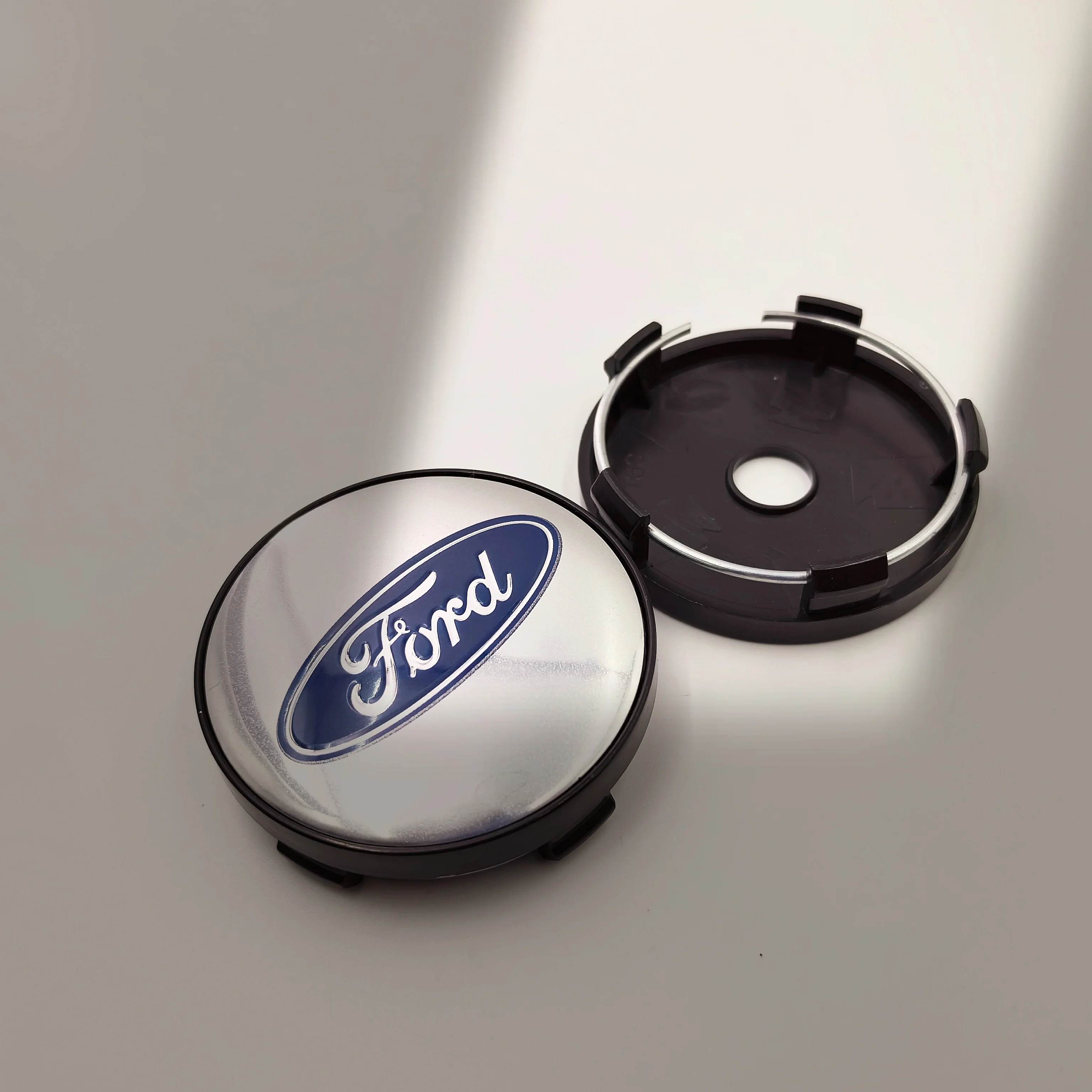 4 Stück Ford Radkappen Auto-Styling Radnabenabdeckung Ersatz-Radnabenkappen 54/56/60/62/65/68mm