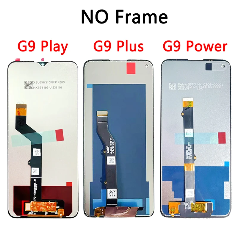 Wyświetlacz LCD z ekranem dotykowym (digitizer) do Motorola Moto G9 Play XT2083-1, Moto G9 Plus XT2087-1, Moto G9 Power XT2091-3 - przetestowany. — zdjęcie produktu 5