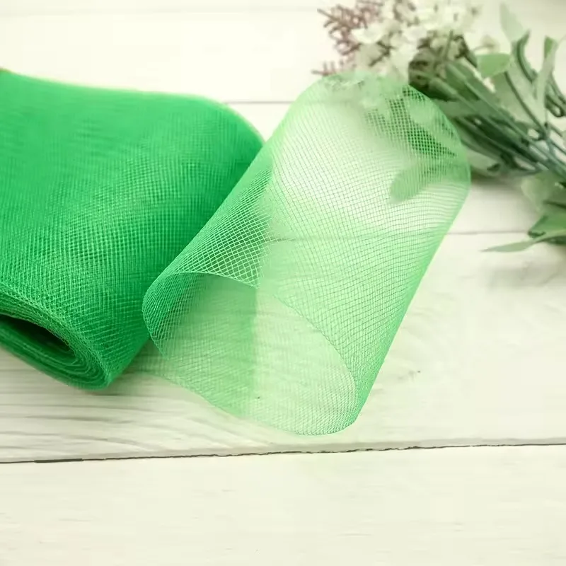 Wedding Dress And Skirt Making Craft Material Soft Polyester Crinoline Horsehair Braid Mesh Fabric Trim