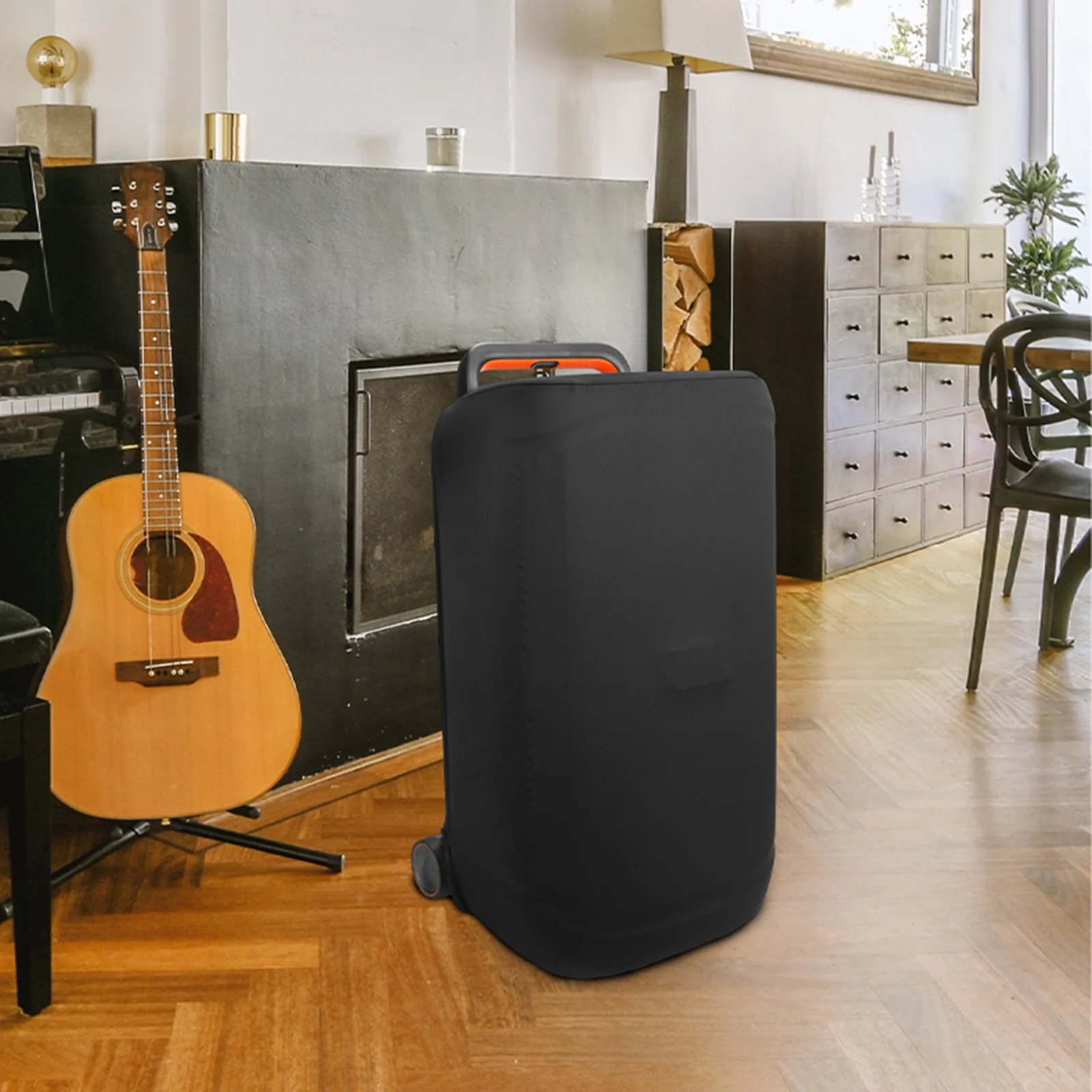 

For JBL PartyBox 520 Stretch Dust Case Protective Sleeve Stretch Speaker Dust Case with Elastic Band