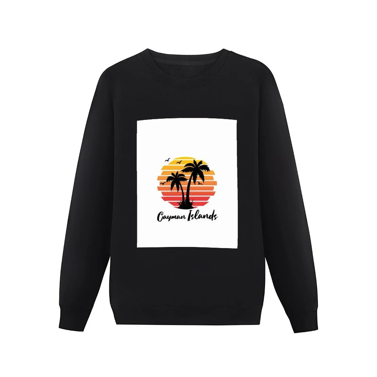 Cayman Islands Tropical Sunny Scene Pullover Hoodie hooded shirt autumn clothes men's sweatshirt