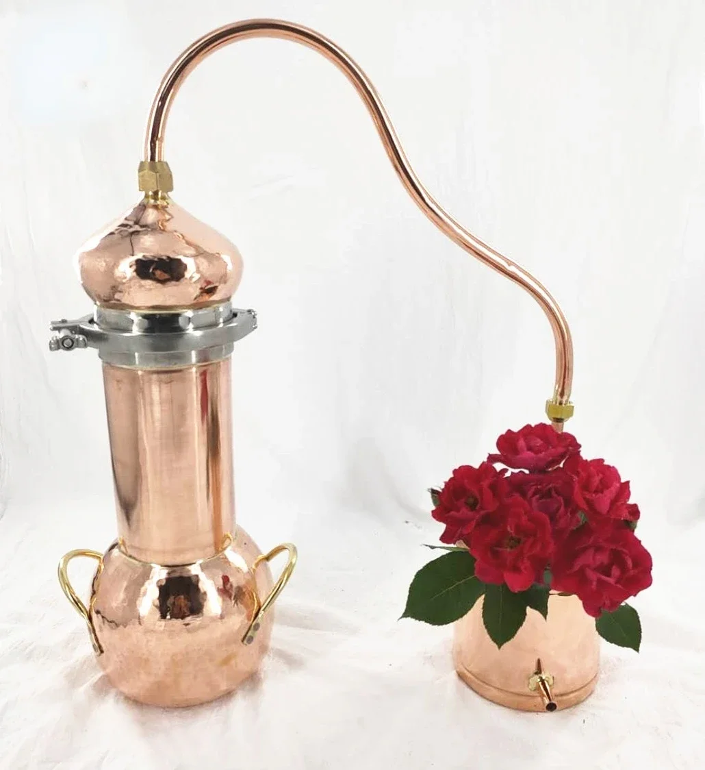 Copper Distillator Household Small Ancient Style Distillation Equipment Distiller Steamed Wine