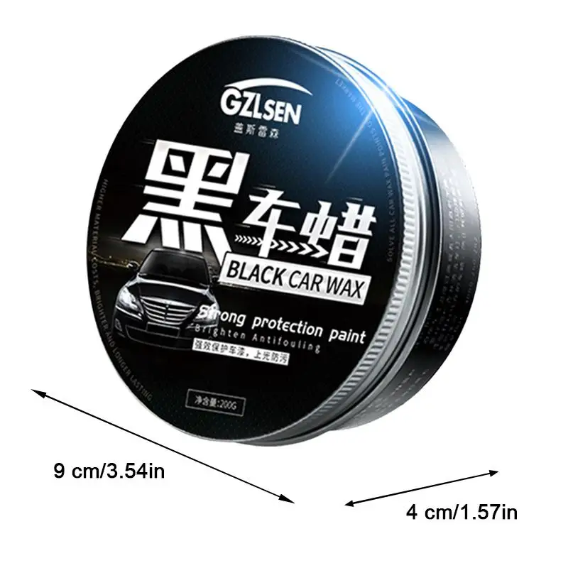 Black Car Wax Car Coating Polishing For Black Cars Car Wax Solid For Black Cars Car Cleaner Waxing Ceramics Coating Polishing