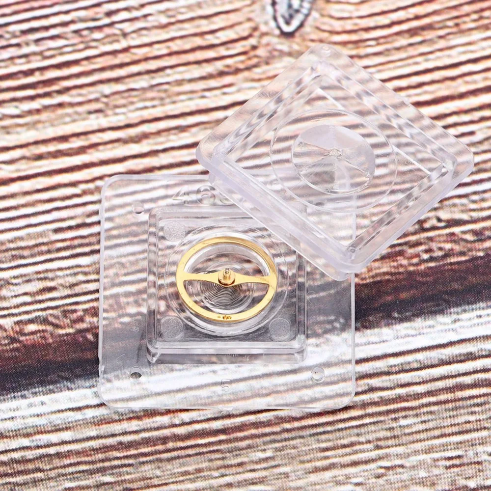 

Metal Material Watch Balance Wheel Gold Color Plastic Packaging Watch Movement Parts Watch Repair Parts Movement Repair