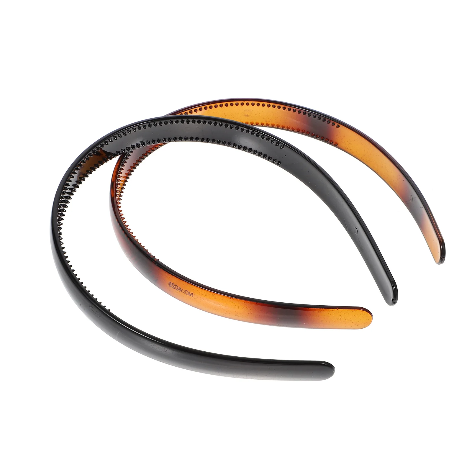 

2pcs Headband Hair Hoop Wide Teeth Design Anti-Slip Fashion Women Daily Use Party Makeup Hair Styling Tool Elegant Simple Chic