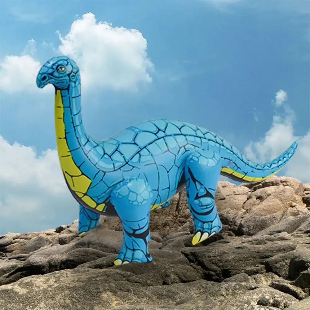 PVC Dinosaurus Opblaasbaar Speelgoed Triceratops Stegosaurus Cartoon Dinosaurus Thema Ballon Opblaasbare 3D Dinosaurus Feestdecoratie