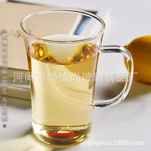 Manufacturer Wholesale Heat-Resistant Sets, Green Herbal Cups, Glass Tea Sets