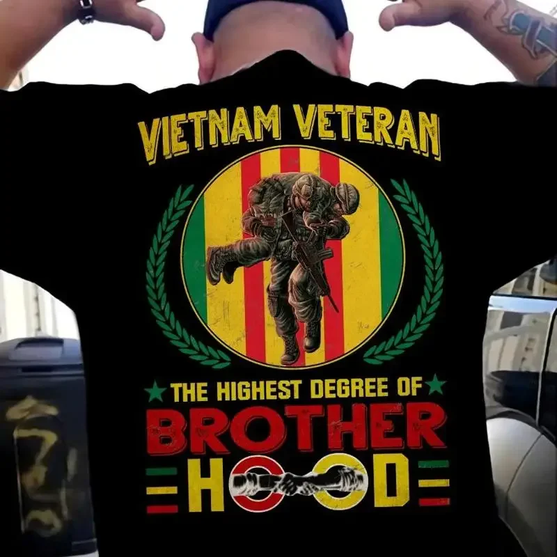 T-shirt de soldat militaire des forces armées du Vietnam, vétéran américain Vva