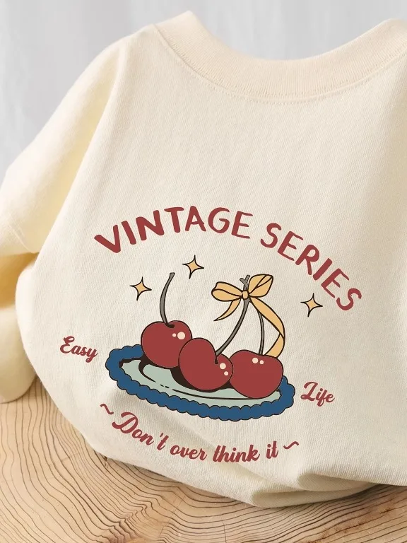 loose-casual-round-neck-short-sleeve-t-shirt-women's-style-summer-fashion-print-top-in-beige-color-by-danna-brand