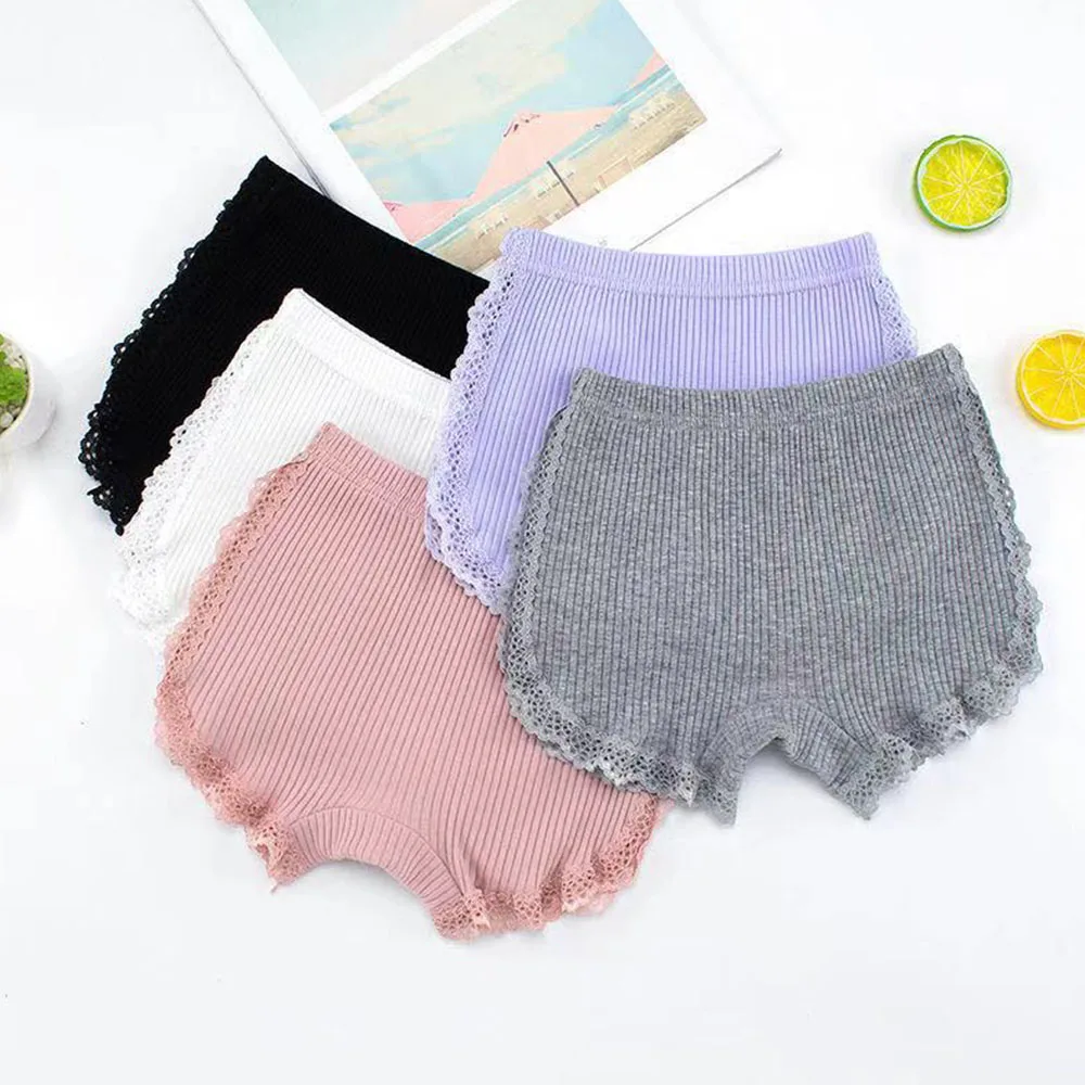 

Melario Summer Girls Shorts Cotton Lace Safety Panties Baby Girl Clothes Children Pants 3-9Y Kids Short Underwear Boxer Panties