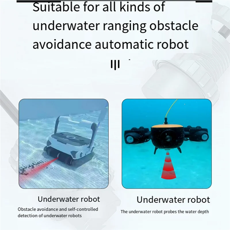 

Ultrasonic Underwater Ranging And Obstacle Avoidance Sensor For Swimming Pool Robot Waterproof IP68 Detectionn Sensors