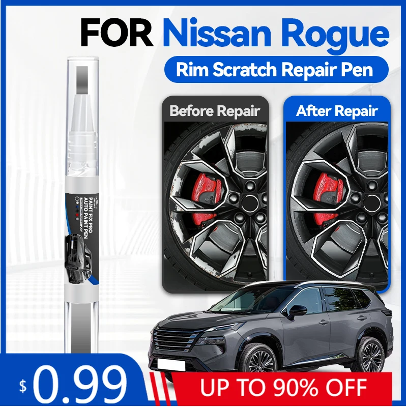 

Карандаш для подкраски колесных дисков Nissan Rogue 2007-2025 T31 T32 T33, средство для ремонта царапин, аксессуар для самостоятельного ремонта авто