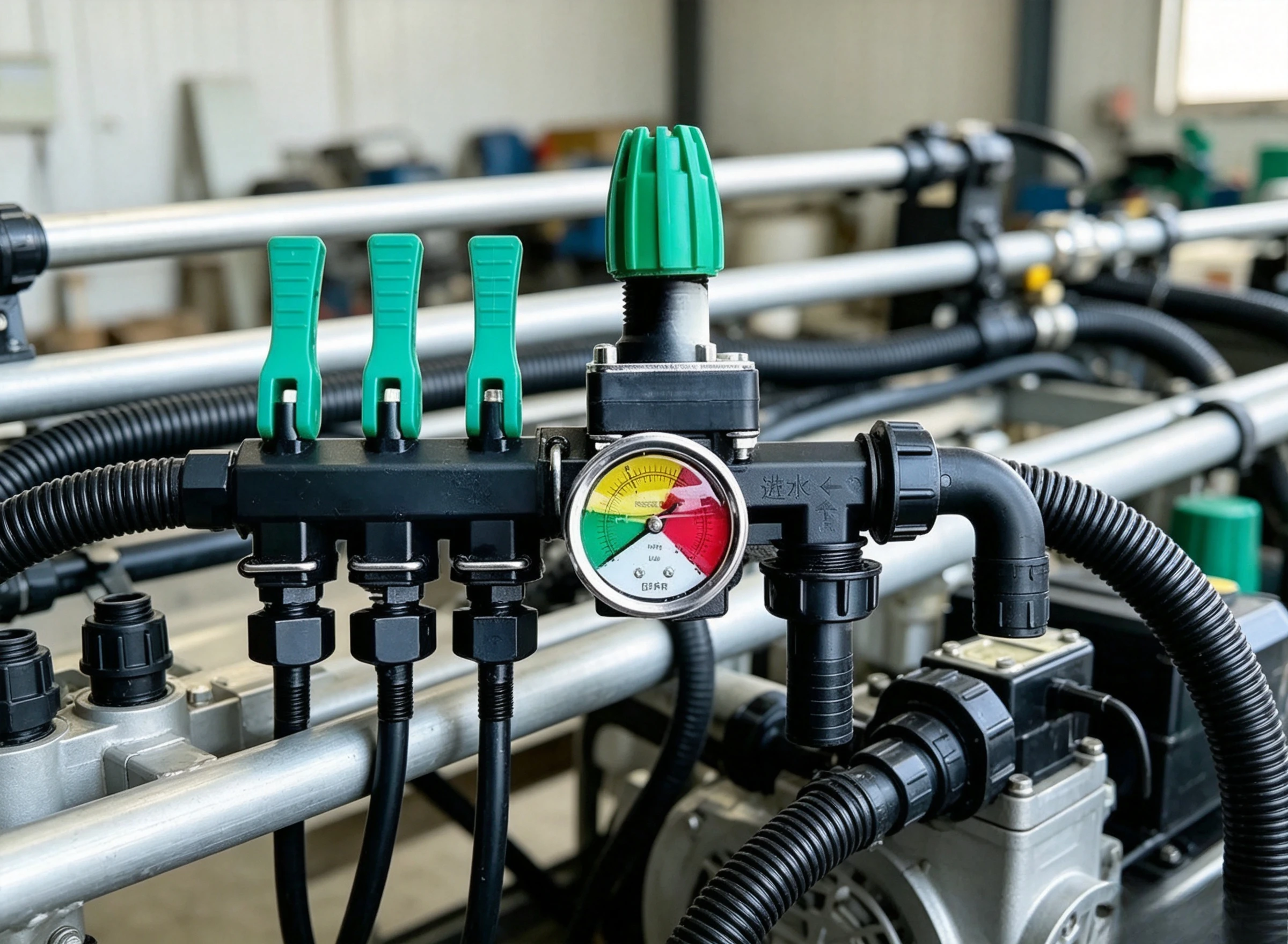 For Four-Way Pressure Regulating Control Valve Sprayer Liquid Separator Parts, Agricultural Plant Protection Sprayer Accessories