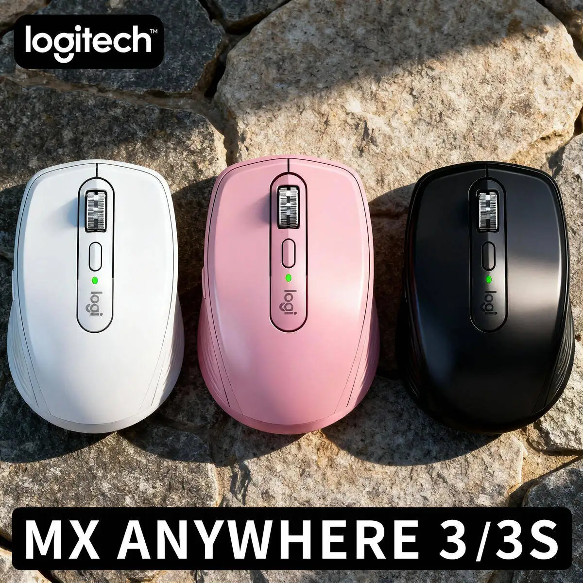 

Эргономичная Bluetooth-мышь Logitech MX Anywhere 3S, устойчивая к поту, 4000 точек на дюйм, высокая точность, быстрая прокрутка для офиса, дома, геймеров