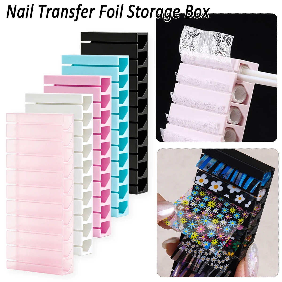 Nail Art Transfer Foil Storage - Nail Art Simple review and price