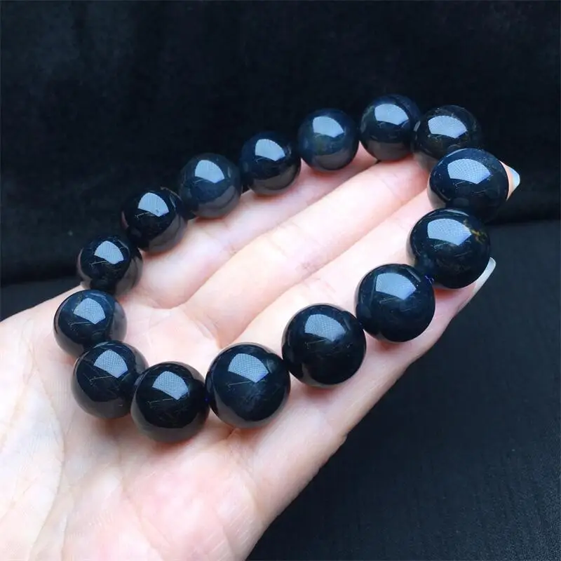 10MM Natural Peter Stone Bracelet Charms Handmade Fortune Energy Bangle Mineral Woman Amulet Jewelry Gift 1PCS