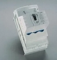 Fuse base / Fuse disconnector : Wohner QCB NH00 160A 690Vac 33206 ( Busbar installation / With touch protection )