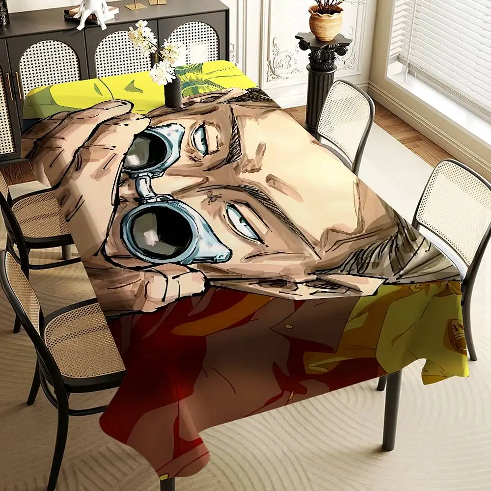 Anime Figure Nanami Kento Home Tablecloths Dining Decoration And Rectangular Table Accessories Waterproof Cloth Anti-stain