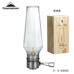 Camping Candle Lamp Portable Outdoor Gas Lamp Campingmoon T-1 T-4 Night Light Camping Gas Lantern