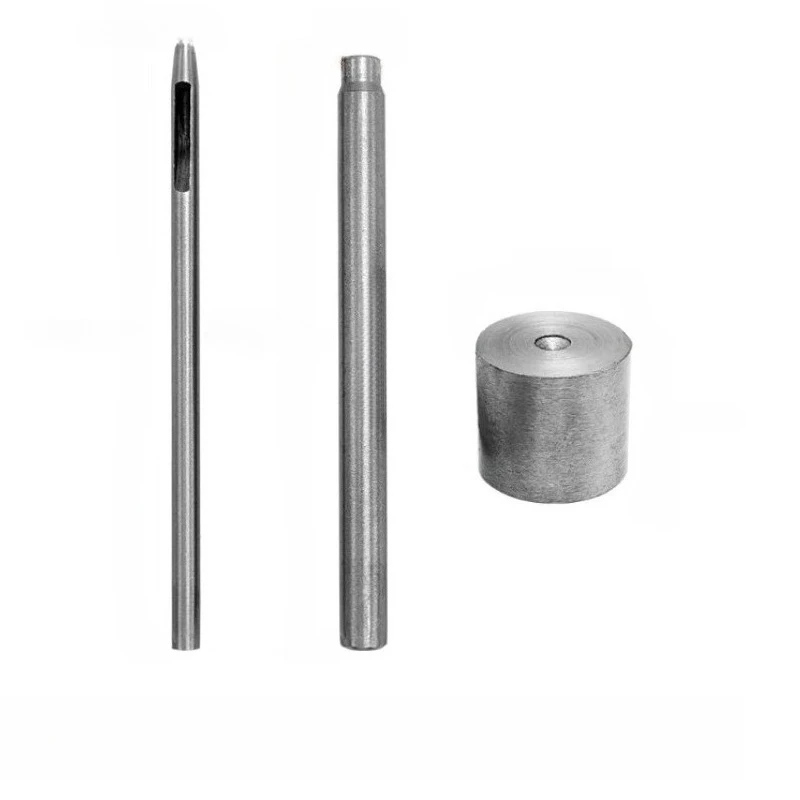 Leather Rivets Hand Tools Installation Tools  For DIY Leathercraft Bag Shoes Belt