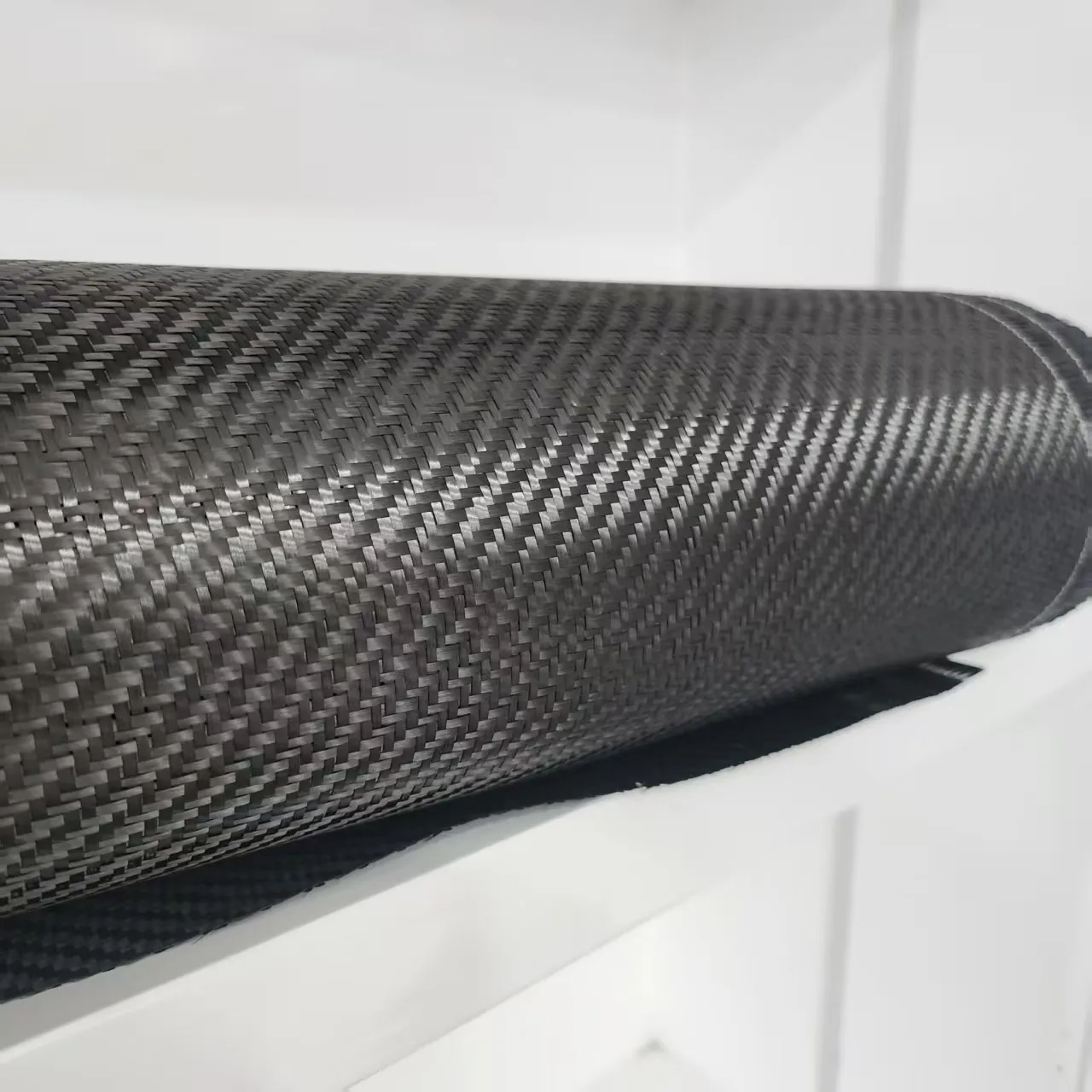 3K Hexagon Woven Carbon Fiber Fabric Roll, Waterproof Lightweight Cloth for Outdoor Luggage Bags and Automobile Industrial Match