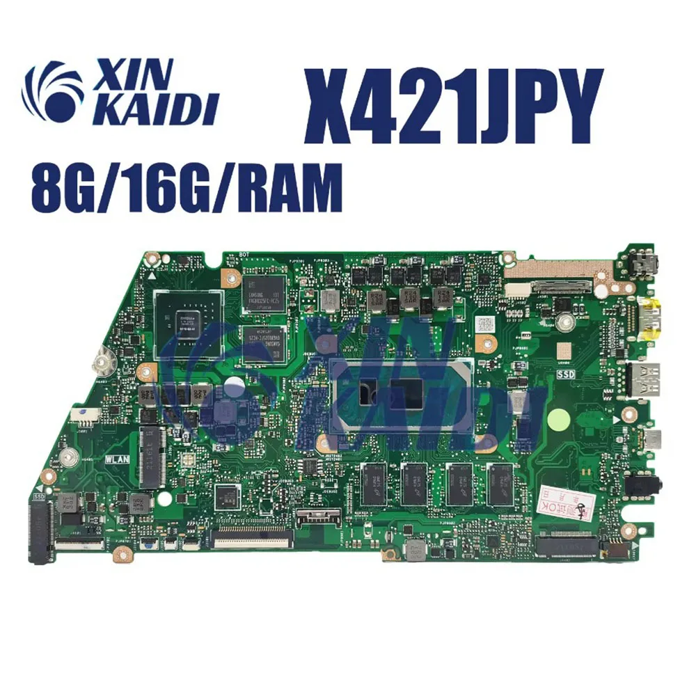 

Laptop Mainboard For ASUS X421JQ X421JFY X421JPY X421JQY X521JQ X521JQY R521JP Notebook Motherboard I5 I7 CPU 10th 8G 16G