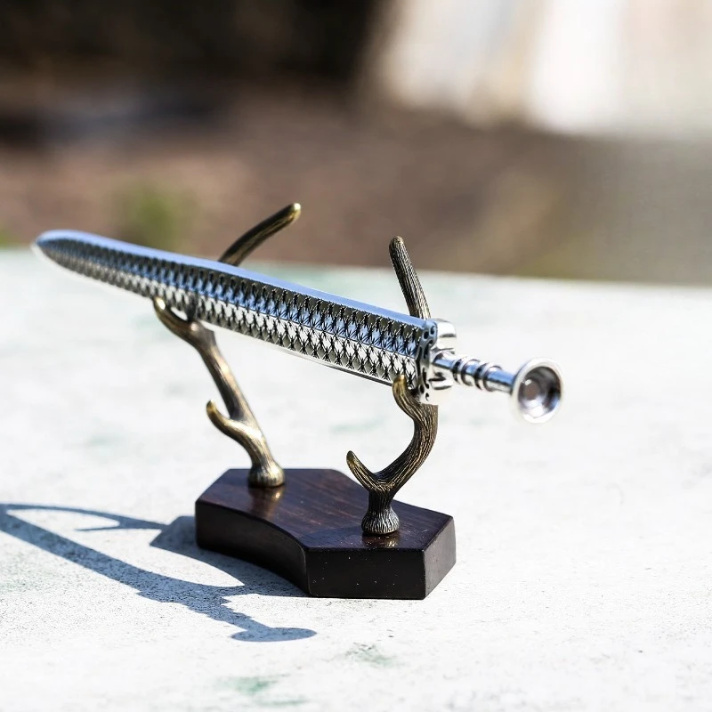Sterling Silver Brass Yuewang Goujian Sword Ornament Gives Boyfriend Leader Birthday Inspirational Gift