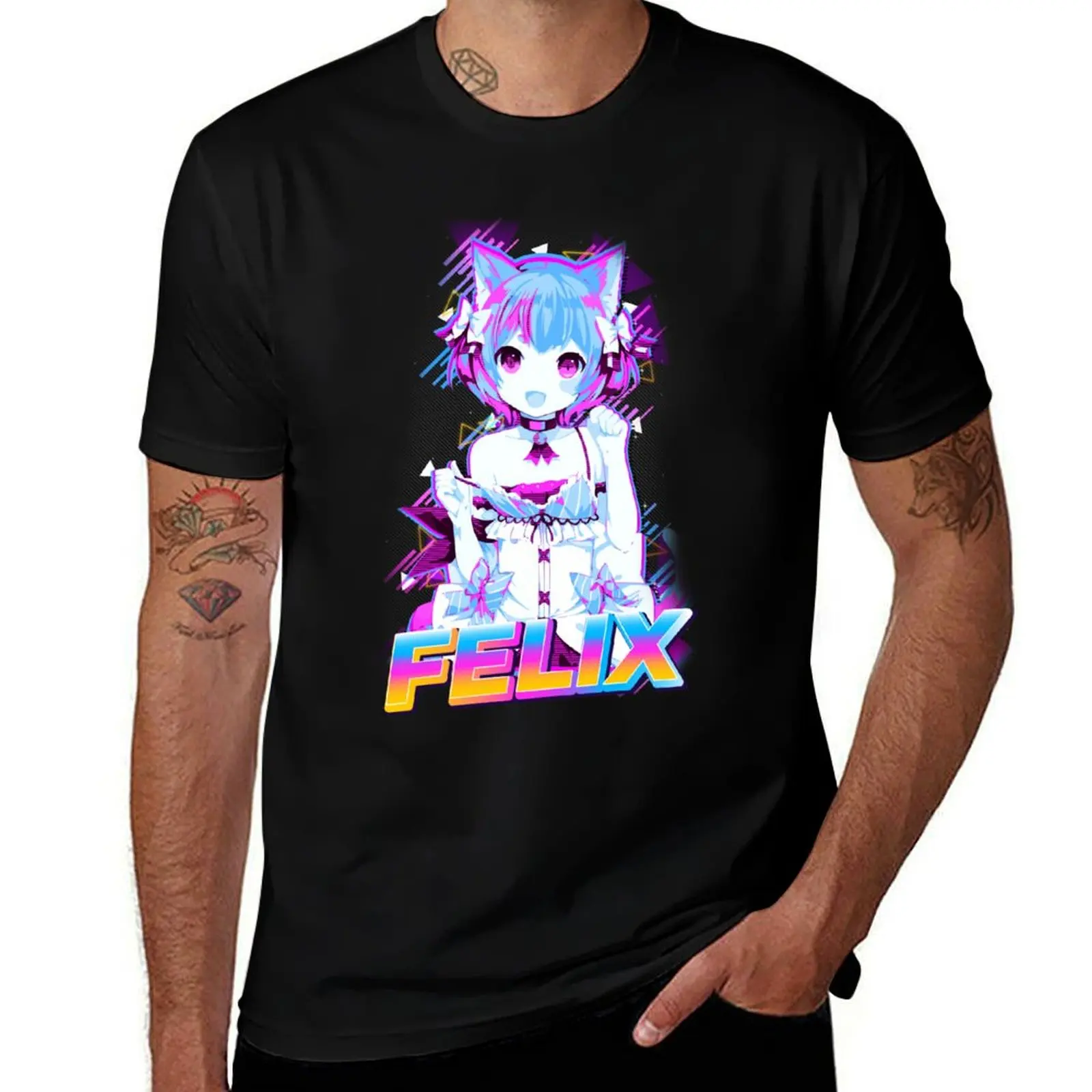 

Felix Re:Zero T-Shirt man tshirt t shirts for man graphic funny T-Shirt