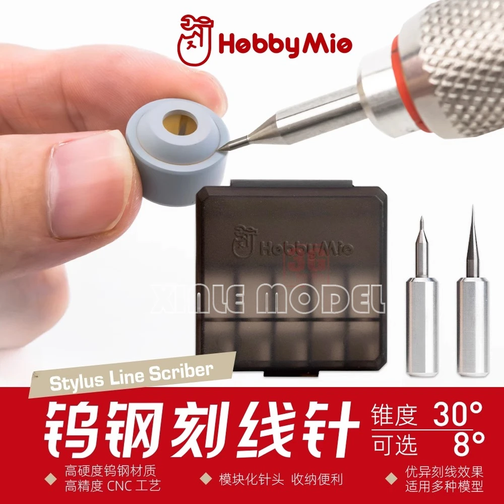 

Игла для гравировки HOBBY MIO из вольфрамовой стали 8 ° /30 ° Модель иглы для гравировки проволоки, инструменты для изготовления моделей хобби, аксессуары для самостоятельного изготовления
