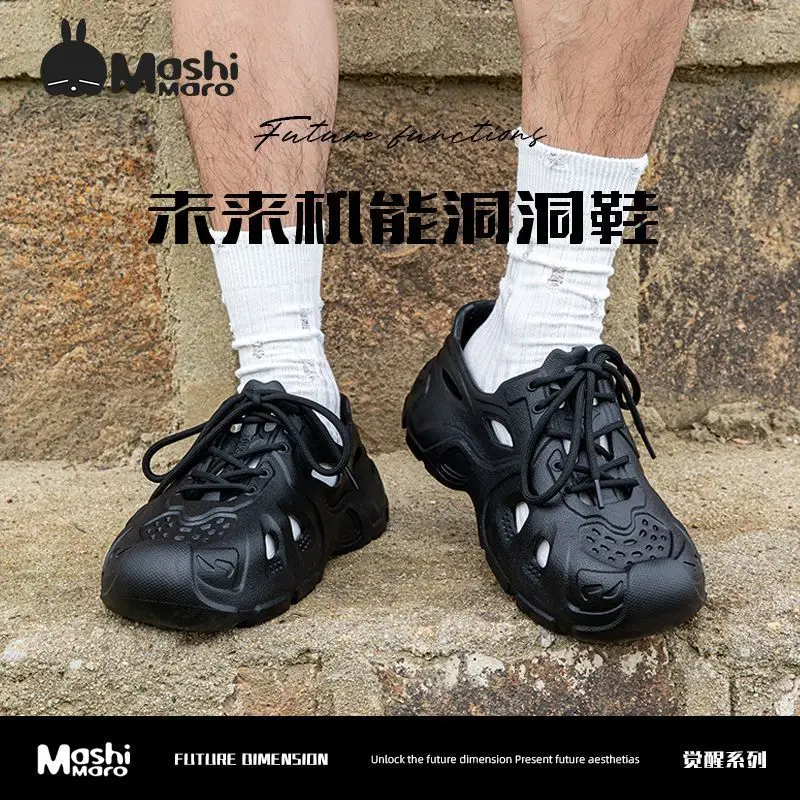 

Beach Sandals For Men Summer Casual Outdoor Anti Slip Water Wading Driving Beach Sports Soft Soled Sandals