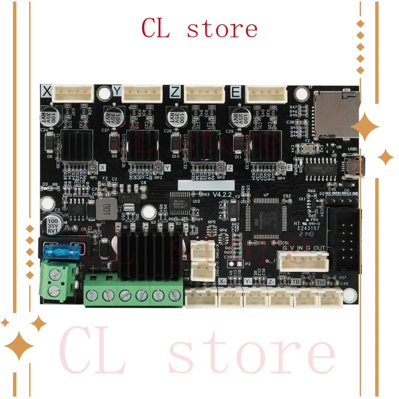 

For Ender-3/3v2/Neo/Max Motherboard PCBA_G_V4.2.2_Ender-3 V2_32 Bit_tmc2208