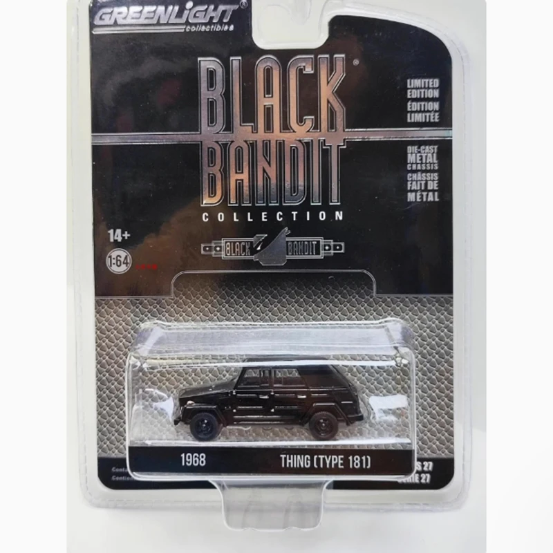 

GreenLight масштаб 1:64 1968 VW Thing (тип 181) сплава, имитация модели автомобиля, классический сувенир для взрослых, подарок, статический дисплей