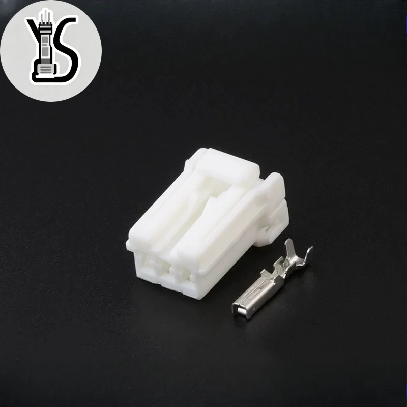 10PCS/SET Original genuine connector 174921-1 3P With 15CM Wiring Harness white female shell Aviation Plug