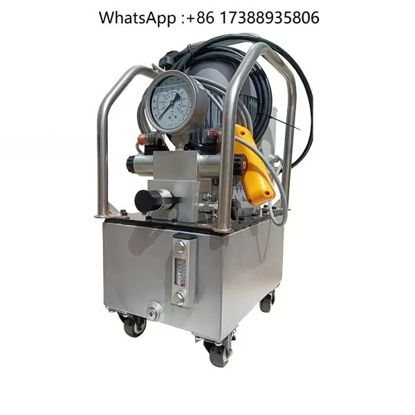 Single Acting  Electric Hydraulic Pump Hydraulic Cylinders 70mpa Wireless Remote