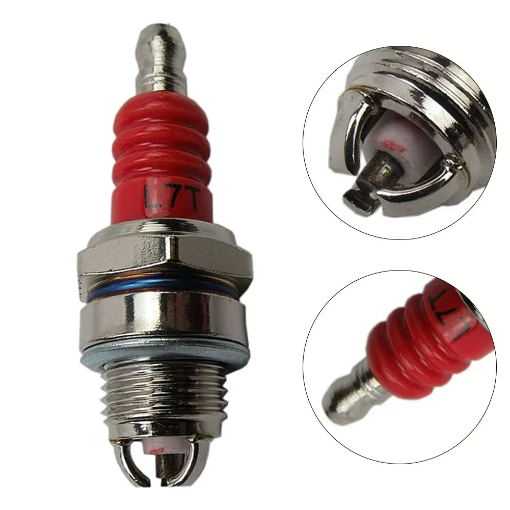 Spark Plug L7T Three-sided Pole Single-sided Pole For Gasoline Chainsaw And Brush Cutter 2-Stroke Spark Plugs