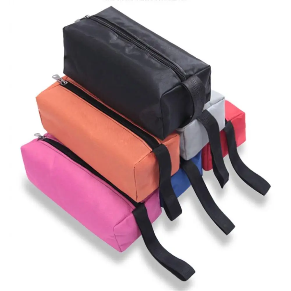 Capacità addensare Oxford Cloth portautensili portatile Organizer portautensili portautensili in tela con cerniera borsa portautensili borsa per attrezzi a mano