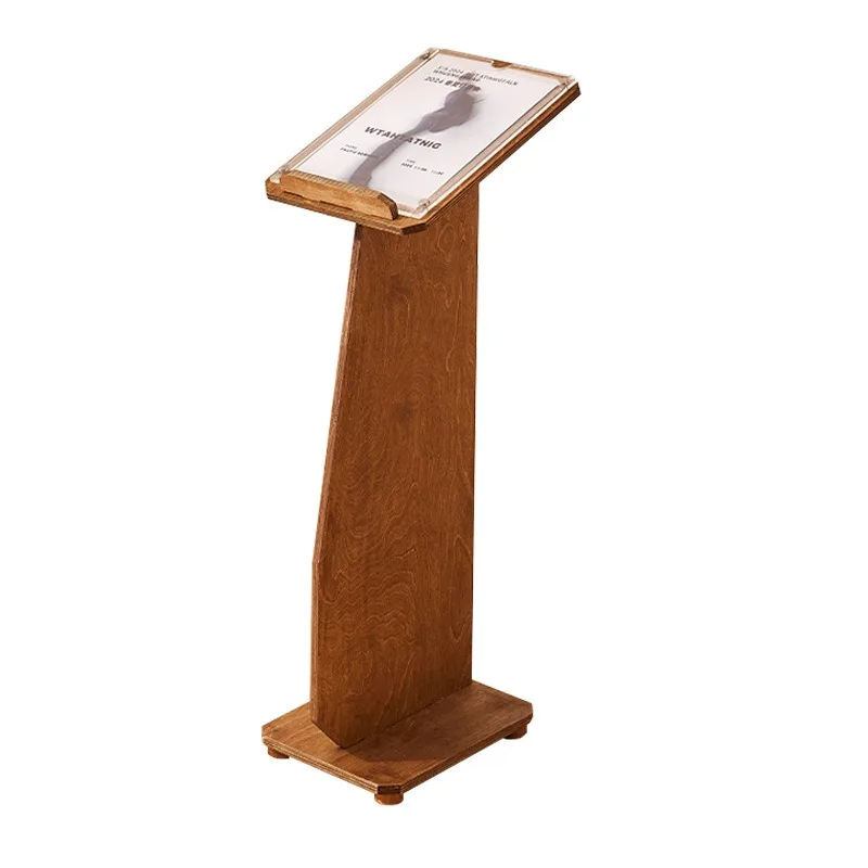 Acrylic Vertical Brand Store Display Rack Price List Display Brand Restaurant Hotel Shopping Mall Floor Rack