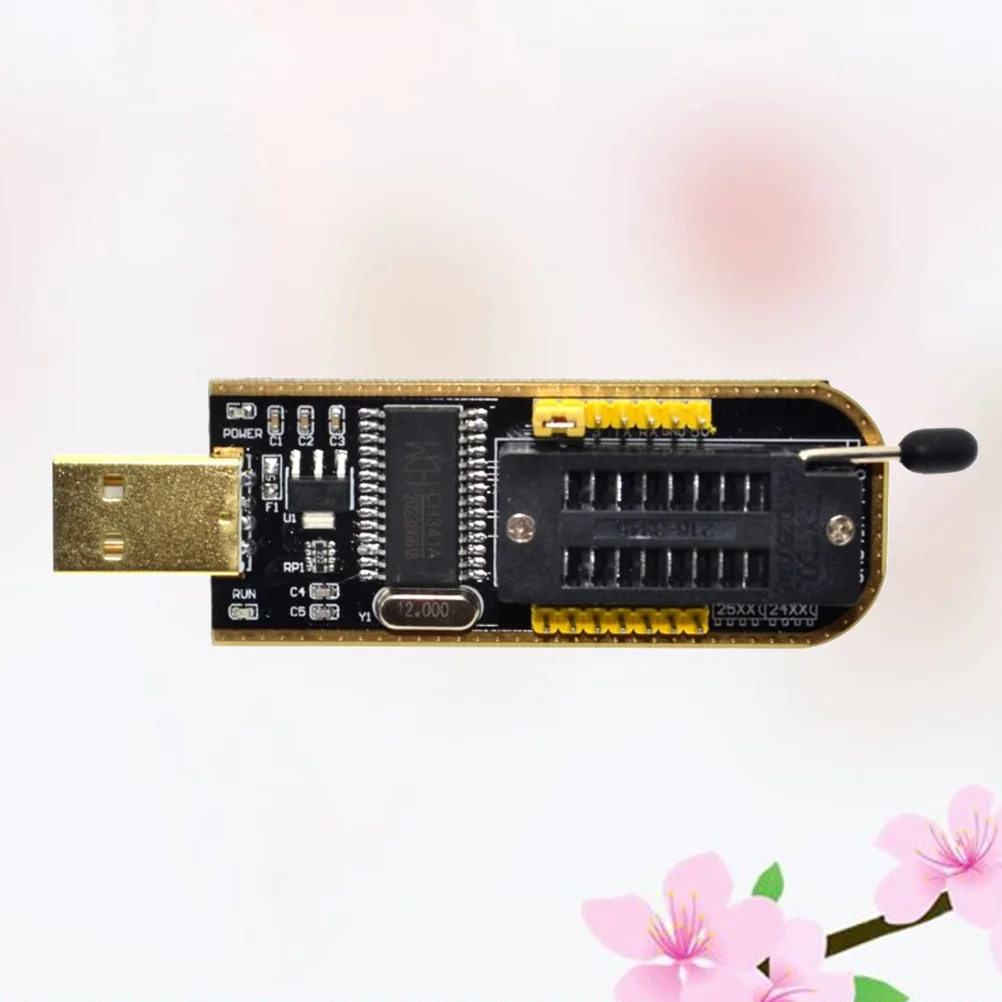 

Usb Programmer 24 25 Spi Flash Support Ttl Port Auto Detect Series Download Led Indicator Programming Unit