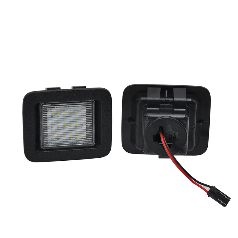 Lámpara de matrícula LED de 12V, montaje de luz blanca para Ford F150, F-150, 2015, 2016, 2017, 2018, 2019, 2020