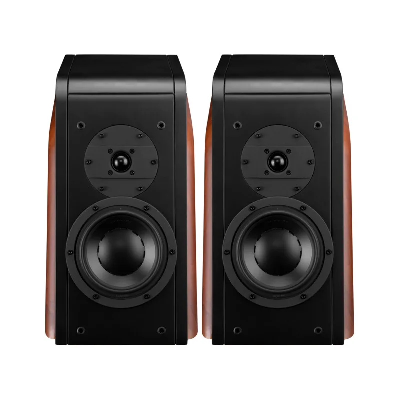 Bookshelf speakers high fidelity wood 2.0 passive audio professional speakers