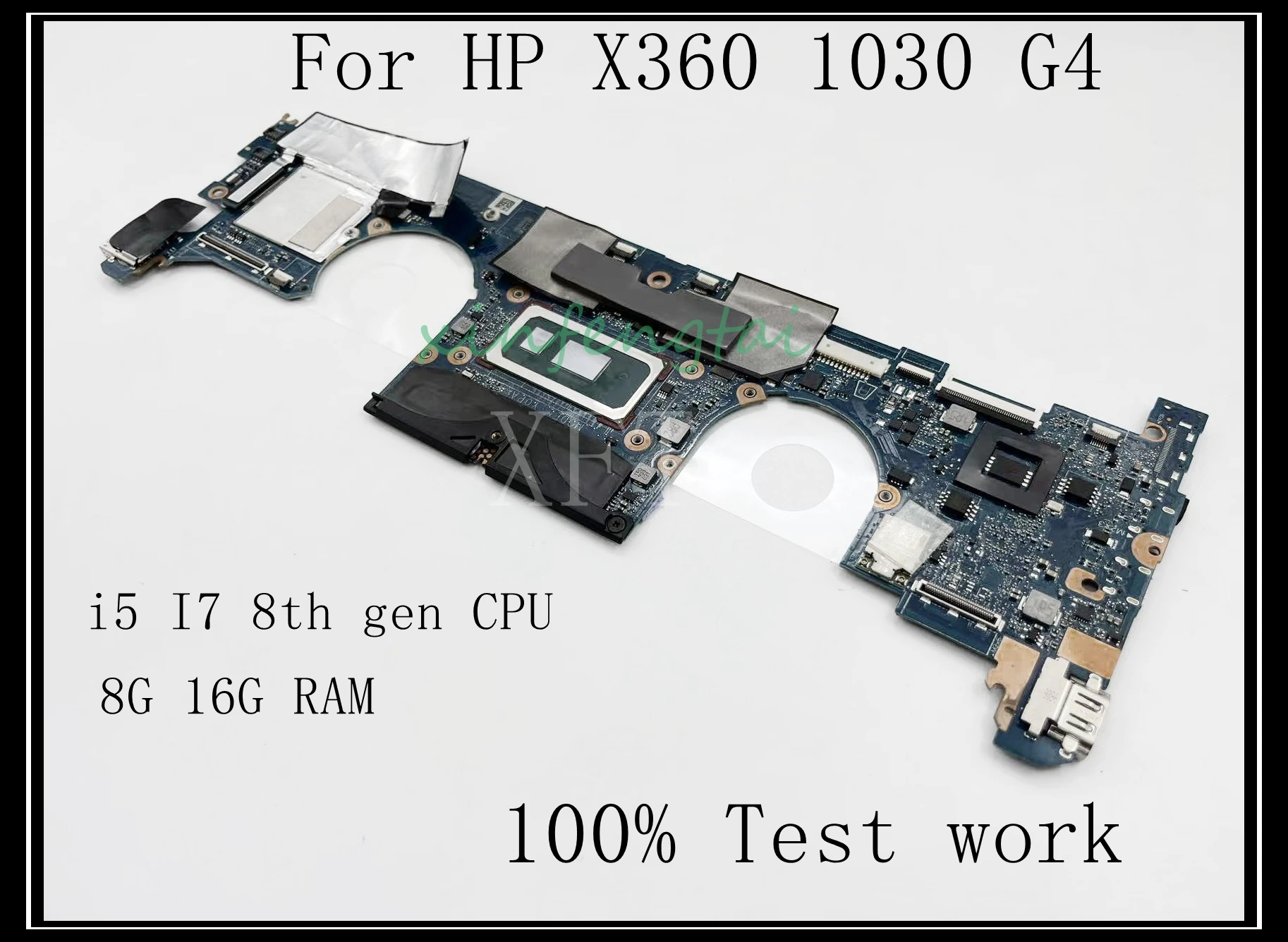 

DAY0PAMBAF0 For HP X360 1030 G4 Laptop Motherboard With i5-8365U i7-8665U CPU 8G 16G RAM 100% Test Work