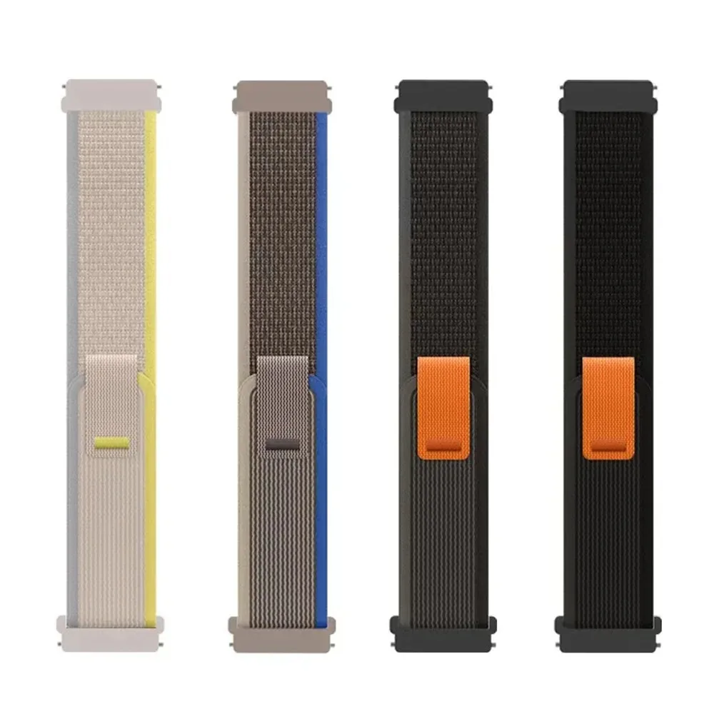 20/22mm Trail Nylon Loop Strap For COROS PACE Pro/3/2 APEX 4 42mm/2 Pro Adjustable Bracelet for Suunto Vertical 2 1/Run/Race 2/S